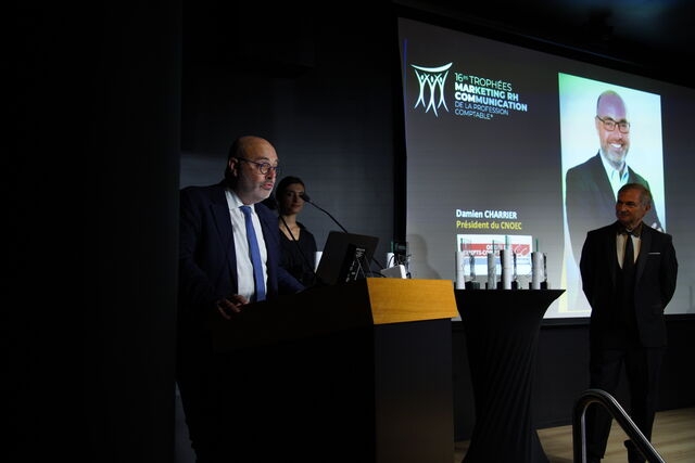 Trophées MarCom 2025 – Damien Charrier Ordre des Experts-Comptables
