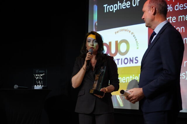 Trophées MarCom 2025 - DUO Solutions Hélène Noël