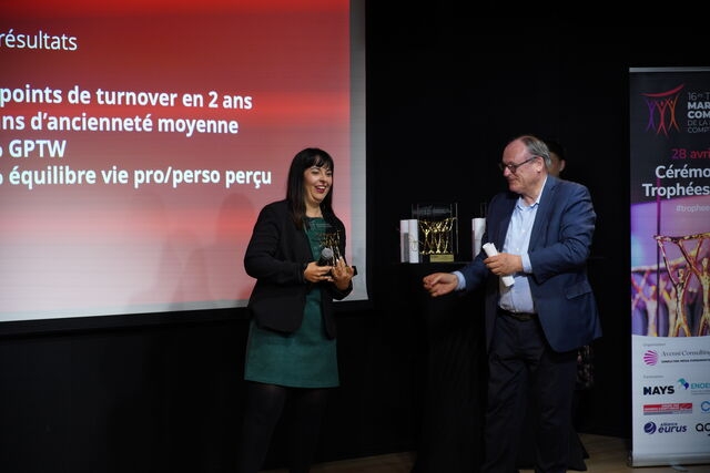 Trophées MarCom 2025 - Fidu - Vanessa Nebra - Thierry Carlier