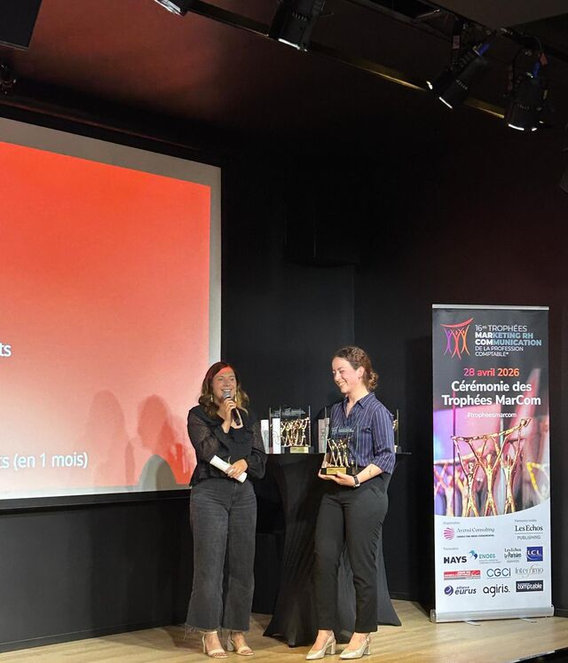 Trophées MarCom 2025 - Talenz Mélissa Lafaille Marie Le Borgne