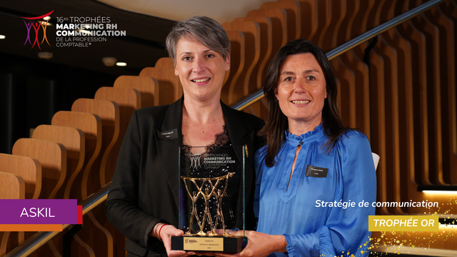 Trophées MarCom 2025 - ASKIL Cérémonie Team #stratégie communication